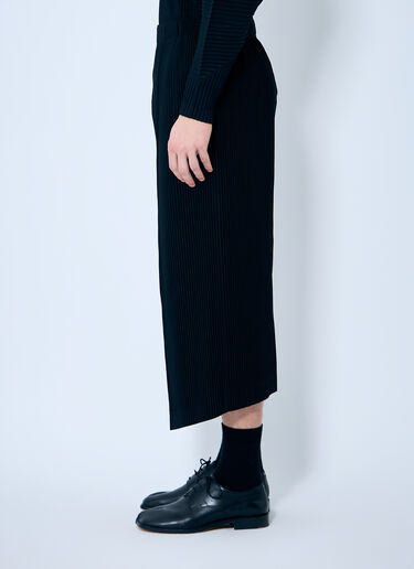 Homme Plissé Issey Miyake Cropped Pleated Pants Black hmp0159011