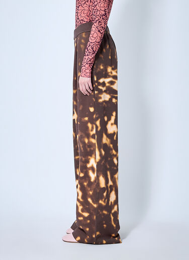 Dries Van Noten Tie-Dye Track Pants Brown dvn0260031