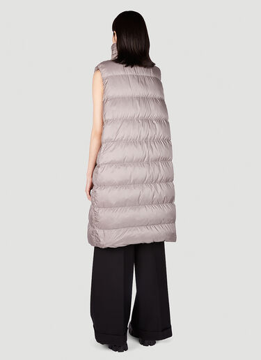 Max Mara Seivi Sleeveless Padded Coat Grey max0251048