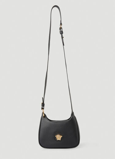 Versace La Medusa Mini Hobo Shoulder Bag Black vrs0249032