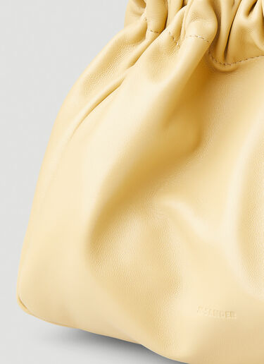 Jil Sander Scrunch Shoulder Bag Yellow jil0250015