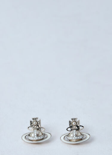 Simonetta Bas Relief Earrings Vivienne Westwood Simonetta Bas Relief Earrings Silver vvw0260049