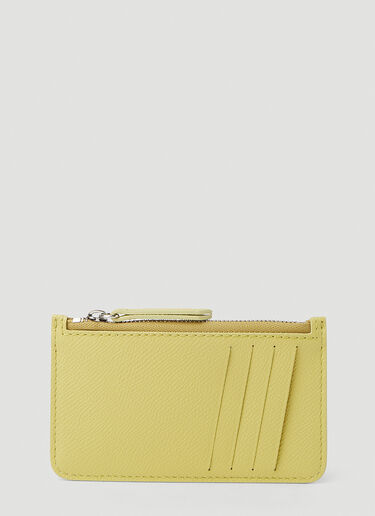 Zip Cardholder Maison Margiela Zip Cardholder Yellow mla0151053