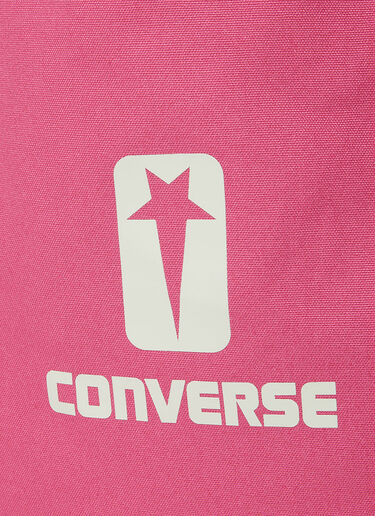 Rick Owens DRKSHDW x Converse Logo Print Tote Bag Pink dsc0352004