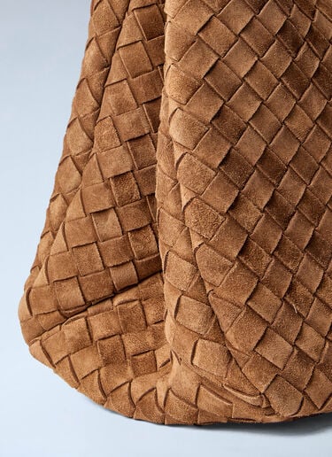 Bottega Veneta Campana Large Shoulder Bag Brown bov0263021