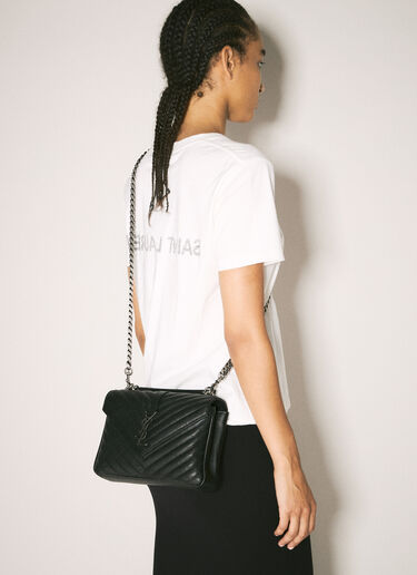 Saint Laurent 学院风单肩包 黑 sla0239057