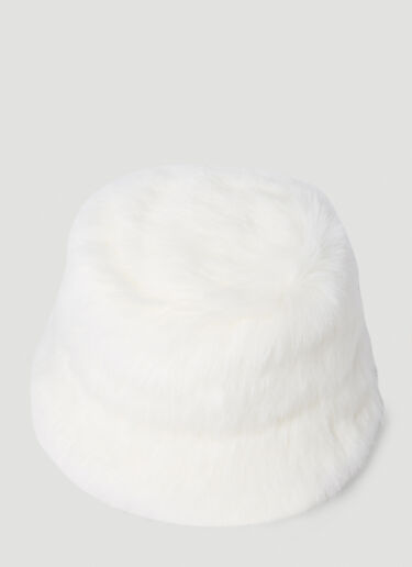 Comme des Garçons SHIRT Furry Bucket Hat White cdg0152011
