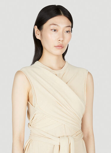 Lemaire Knotted Dress Beige lem0252011