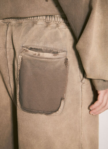 Maison Mihara Yasuhiro Sun Faded Track Pants Brown mmy0158005