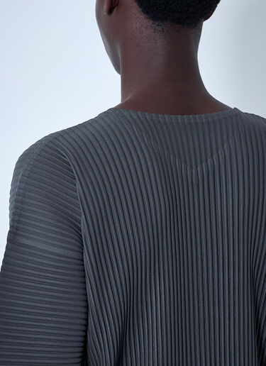 Homme Plissé Issey Miyake 褶裥上衣  灰色 hmp0160015