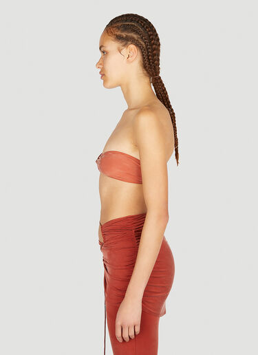 LN-CC® - Jacquemus: Le Bandeau Espelho Top - Orange Jacquemus Le Bandeau Espelho Top Orange jac0251014