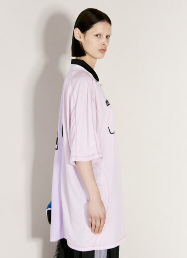 Martine Rose Half And Half Football Top Lilac mtr0255008