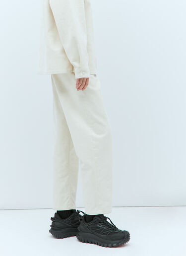 Brushed Twill Pants Moncler Brushed Twill Pants Off White mon0258021