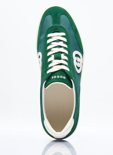 Gucci Interlocking G Sneakers Green guc0157046