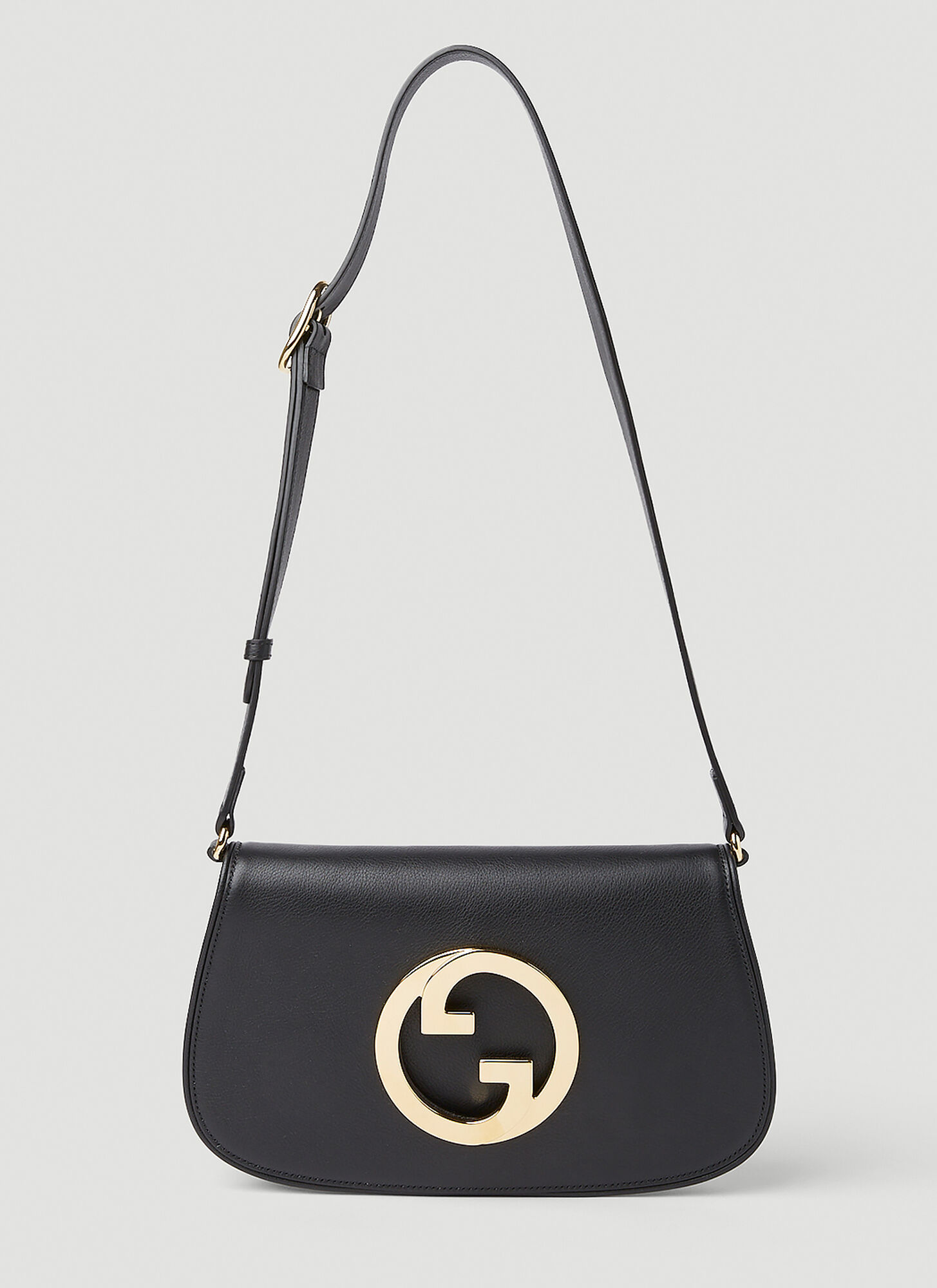 Gucci Blondie Roxy Shoulder Bag In Black
