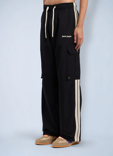 Classic Logo Cargo Pants Palm Angels Classic Logo Cargo Pants Black pma0162020