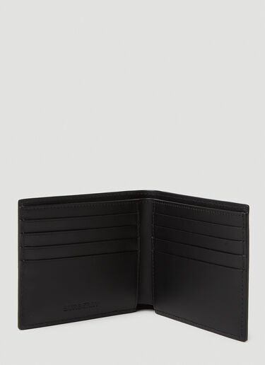 Coordinates Print Wallet Burberry Coordinates Print Wallet Black bur0151099