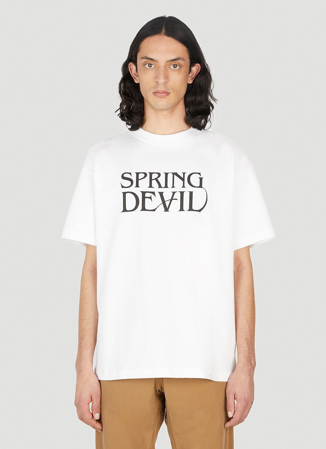 Soulland Spring Devil T-Shirt Blue sld0352002