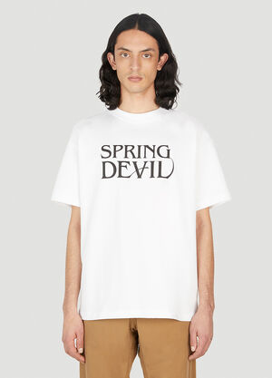 Soulland Spring Devil T-Shirt White sld0352019