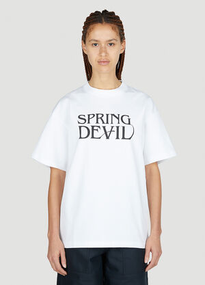 Soulland Spring Devil T-Shirt White sld0352019