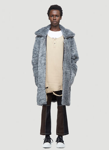 Youths In Balaclava Contrast-Panelled Jeans Brown yib0142008