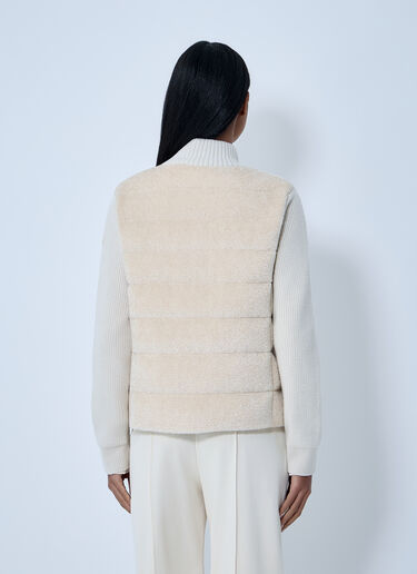 Panel Cardigan Moncler Panel Cardigan Cream mon0263047