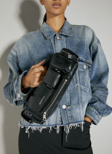 Balenciaga Superbusy XS 斜挎包 黑 bal0254064