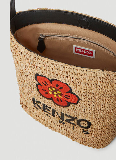 Kenzo 보우크 플라워 버킷 백 베이지 knz0252057