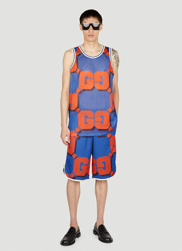 Gucci Sports Tank Top Blue guc0152290