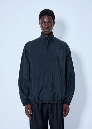 ssstein Silk Nylon Track Jacket Black sss0164006