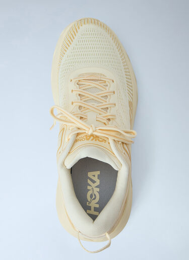 LN-CC® - HOKA: Bondi 7 Sneakers - Cream HOKA Bondi 7 Sneakers Cream hok0265007