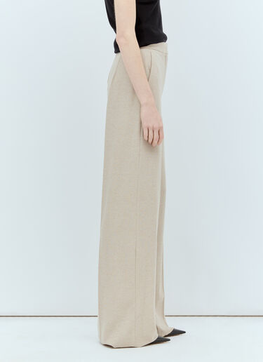 Max Mara Wide Leg Tailored Pants Grey max0256018