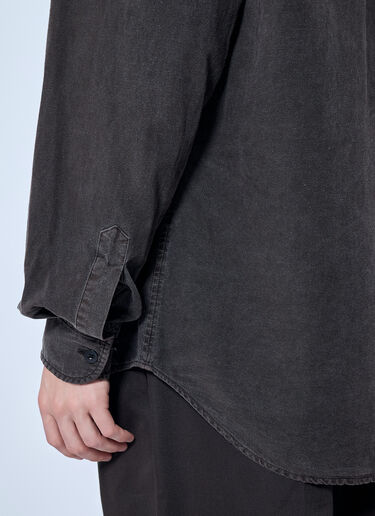 LN-CC® - The Row: Sadel Shirt - Grey The Row Sadel Shirt Grey row0166006