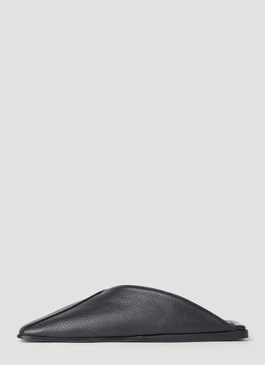 MM6 Maison Margiela Square Mules Black mmm0251027