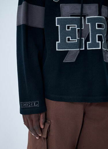 ERL Laced Hockey Sweatshirt Black erl0162003