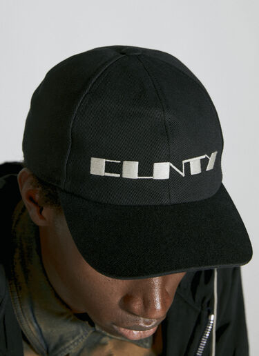 Denim Baseball Cap Rick Owens DRKSHDW Denim Baseball Cap Black drk0154021