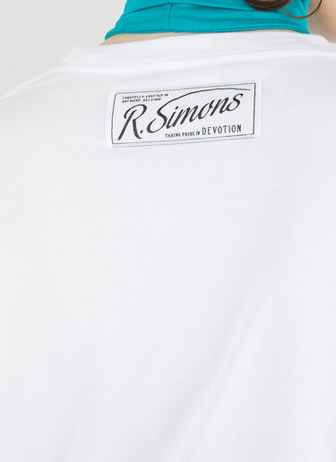 Raf Simons エクストリームスリーブTシャツ ホワイト raf0246003