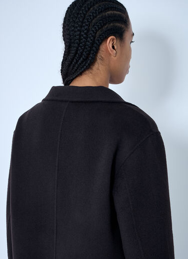 TOTEME Doublé Wool Jacket Black tot0260010