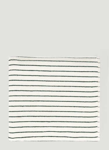 Tekla Striped Bath Sheet White tek0353004