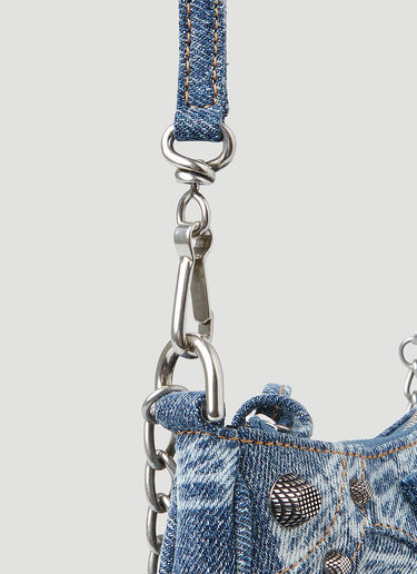 Balenciaga Le Cagole Mini Shoulder Bag Blue bal0249075
