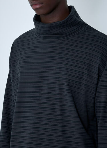 Turtleneck Striped Sweater Comme des Garçons Homme Turtleneck Striped Sweater Grey cdh0162004