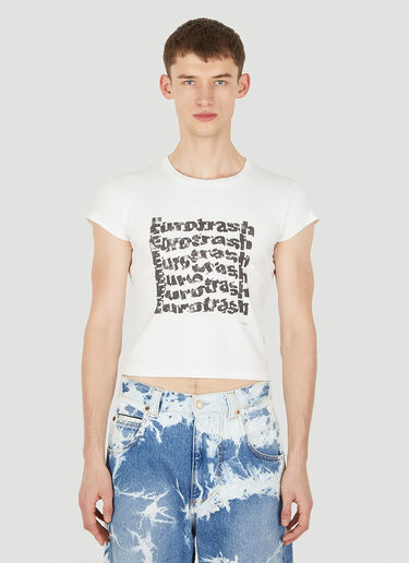 Eytys Zion Eurotrash T-Shirt White eyt0352008