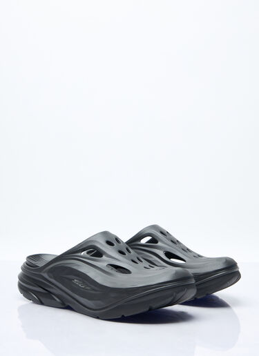 HOKA Ora Recovery Mules Black hok0357001