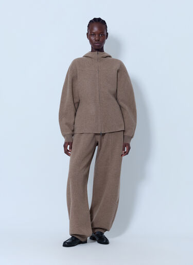 Max Mara 후드 울 혼방 스웻셔츠 베이지 max0266203