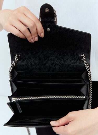 Gucci Dionysus Mini Chain Wallet Bag Black guc0243118