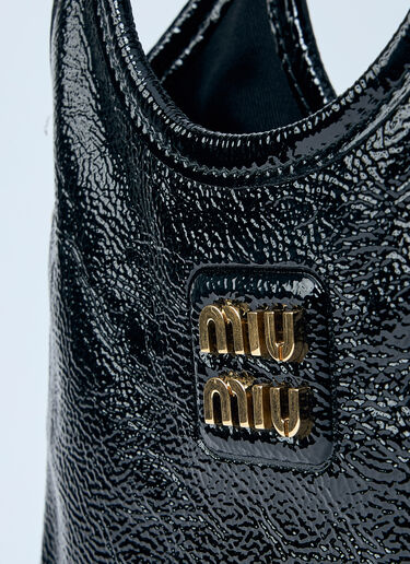 Miu Miu IVY Patent Crossbody Bag Black miu0260052