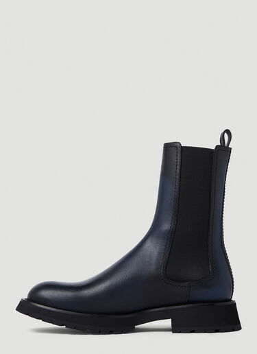 Alexander McQueen Chelsea Boots Navy amq0150014