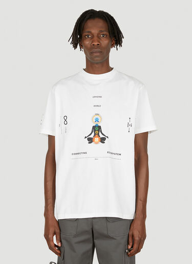 Space Available Inner Connection T-Shirt White spa0348009