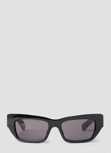 Gucci 사각 선글라스 블랙 guc0152269