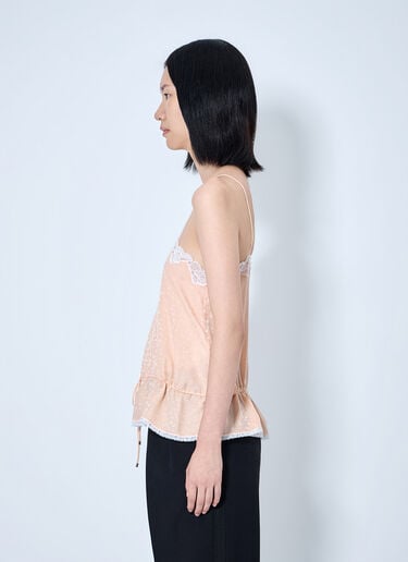 LN-CC® - Chloé: Lace Trim Camisole Top - Pale Pink Chloé Lace Trim Camisole Top Pale Pink chl0264022